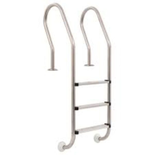 3-Step Ladder W/Antislip Tread Stainless steel