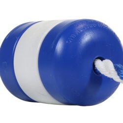Handi-Lock Pool Rope Floats 5 in x 9 in Blue/White/Blue for 3/4 inch Rope