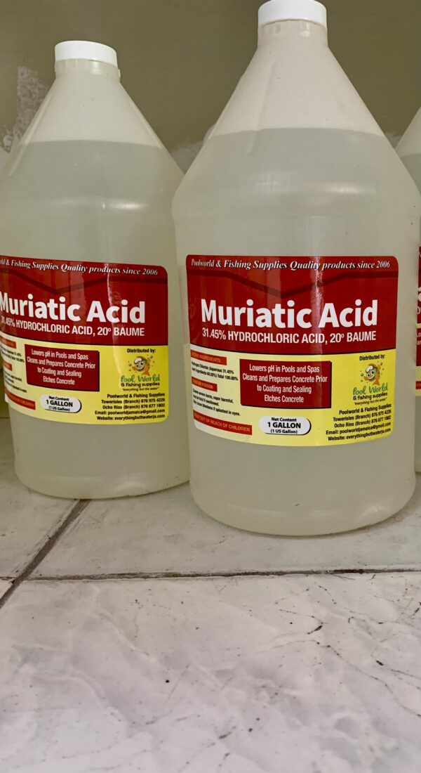 Muriatic Pool Acid (pH Reducer)