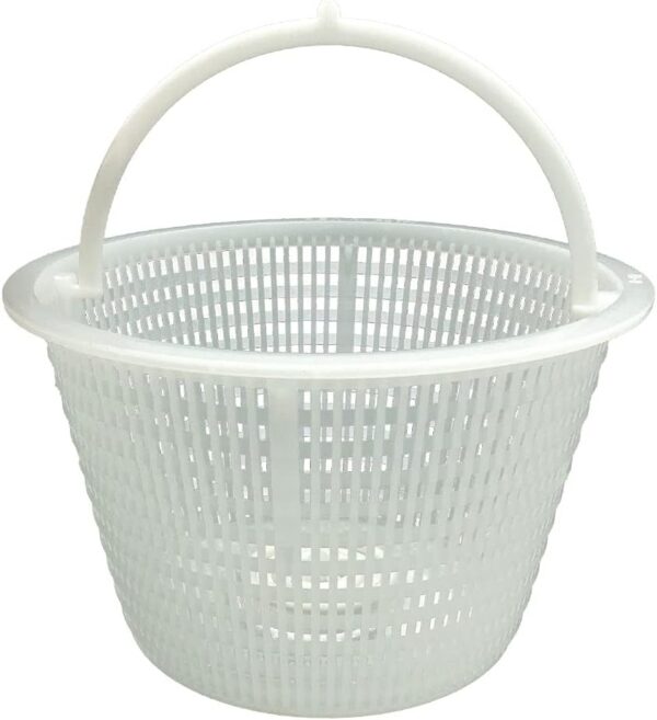 Skimmer basket for swimming pool repair and replacement.