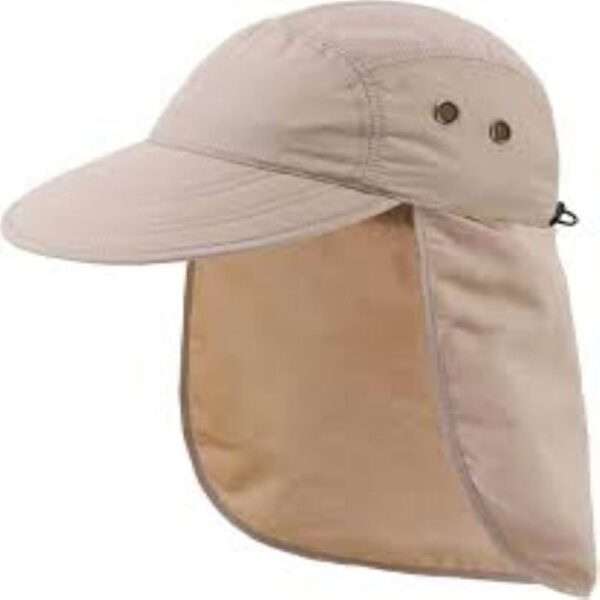 Sun Hat with Shade - Khaki