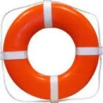 Vinyl coated uscg approved life ring 20 floating