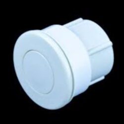 White 1" Slip Gunite Air Button