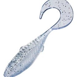 Curly Tail Minnow lures has a lifelike minnow body shape with a durable curled tail fishing lure. This tail imparts a living bait fish action crappie can't resist.