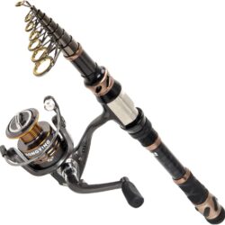 Plusinno Fishing Rods & Reel Combo 8.6ft/Telescopic Pole