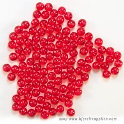 Round Glass Fishing Beads