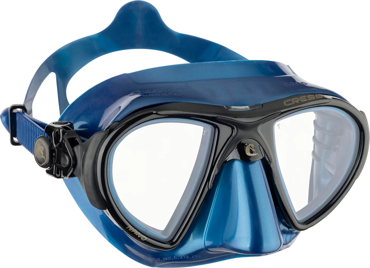 Cressi Nano Blue Metal