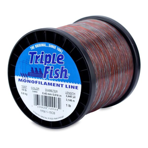 Triple Fish Camo Monofilament Fishing Line