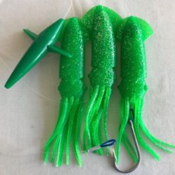 B2 Squid Daisy Chain w/bird Fishing Lure