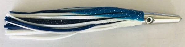 Chrome Bullet Head Blue White