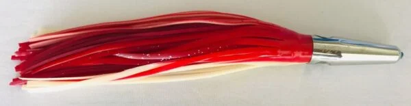 Chrome Bullet Head Red White