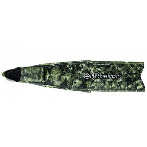 Picasso Spearfishing Fins Master Deep Green Camo