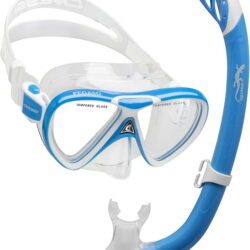 Cressi Kids Snorkel Set Face mask Combo Pegso & Iguana Combo