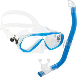 Cressi Kids Snorkeling Mask and Semi-Dry Snorkel Kit