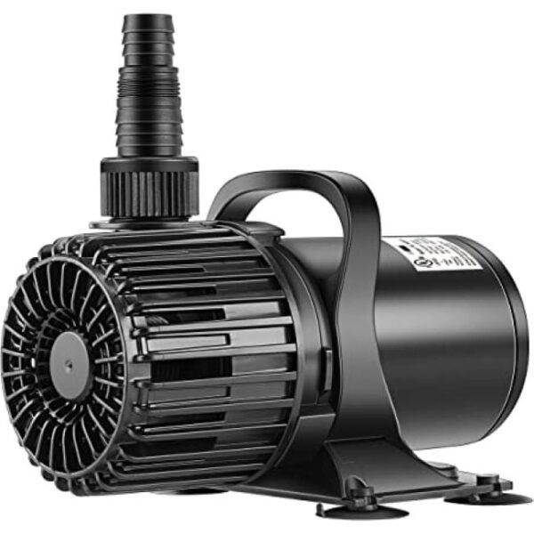 An Alpine Corporation Alpine PAL3100 Cyclone Pond Pump-3100 GPH-for Fountains, Waterfalls, and Water Circulation Pump on a white background.