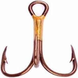 Eagle Claw Lazer Sharp 2 x Treble Lure Replacement Fishing Hooks