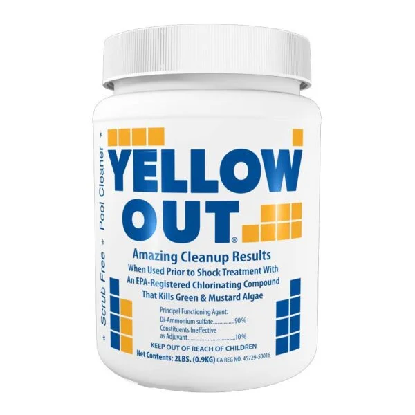 Yellow Out Pool Shock