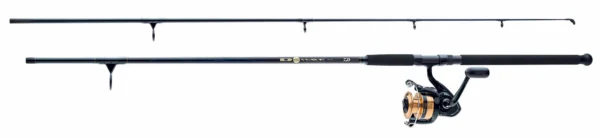 D-WAVE SALTWATER COMBOS W FIBERGLASS ROD