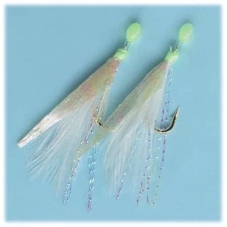 Offshore Angler Green Mix Ultraskin Flash Sabiki Bait Rig/Fishing Lure