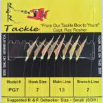 R&R Tackle Model# PG7 Sabiki Bait Rig/Artificial Bait