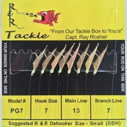 R&R Tackle Model# PG7 Sabiki Bait Rig/Artificial Bait