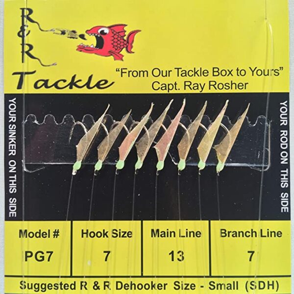 R&R Tackle Model# PG7 Sabiki Bait Rig/Artificial Bait