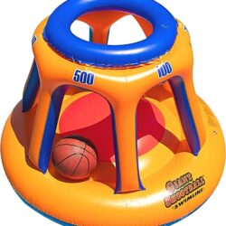 SWIMLINE Inflatable Pool Basketball Hoop Floating Or Poolside Game