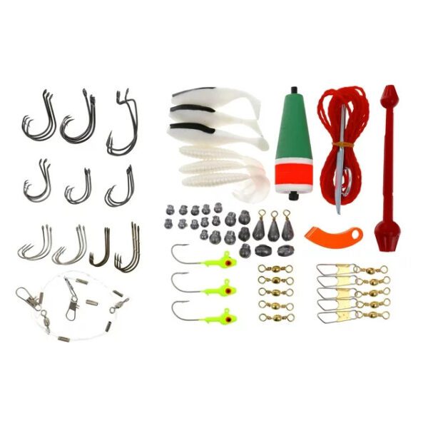 Eagle Claw Saltwater Tackle Kit/ Utility Box with Tackle